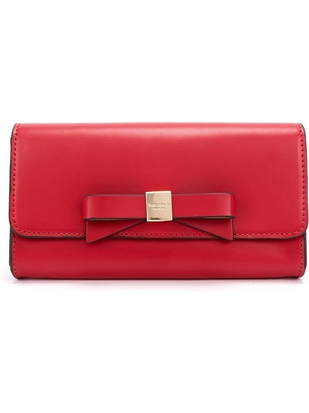 Kate Spade Red Adjustable Bow Leather Convertible Belt Bag Size S
